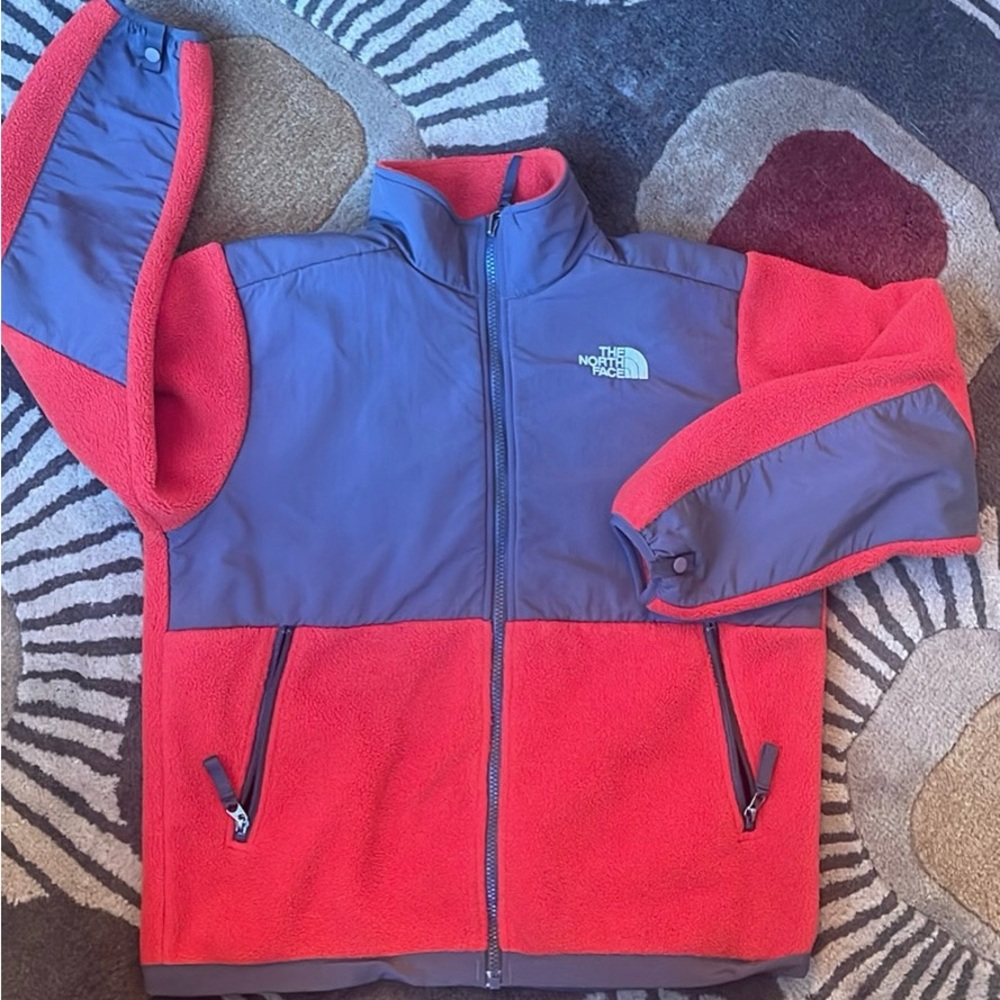The North Face Polartec Denali Full Zip Fleece Youth size L great condition!